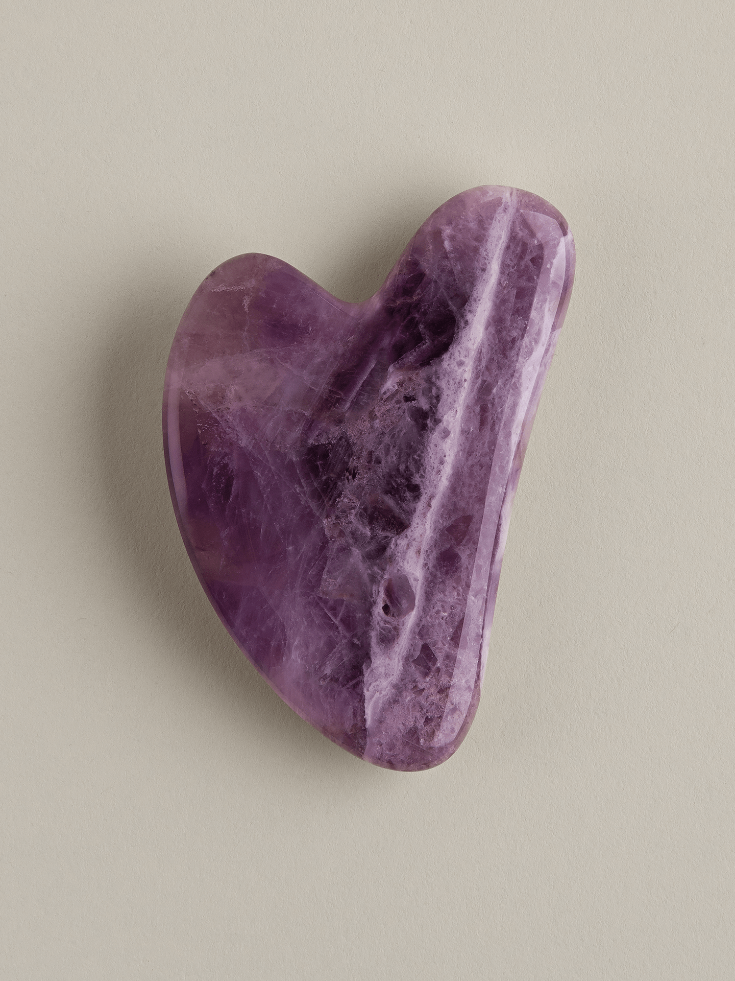 The Amethyst Gua Sha Facial Lifting Tool