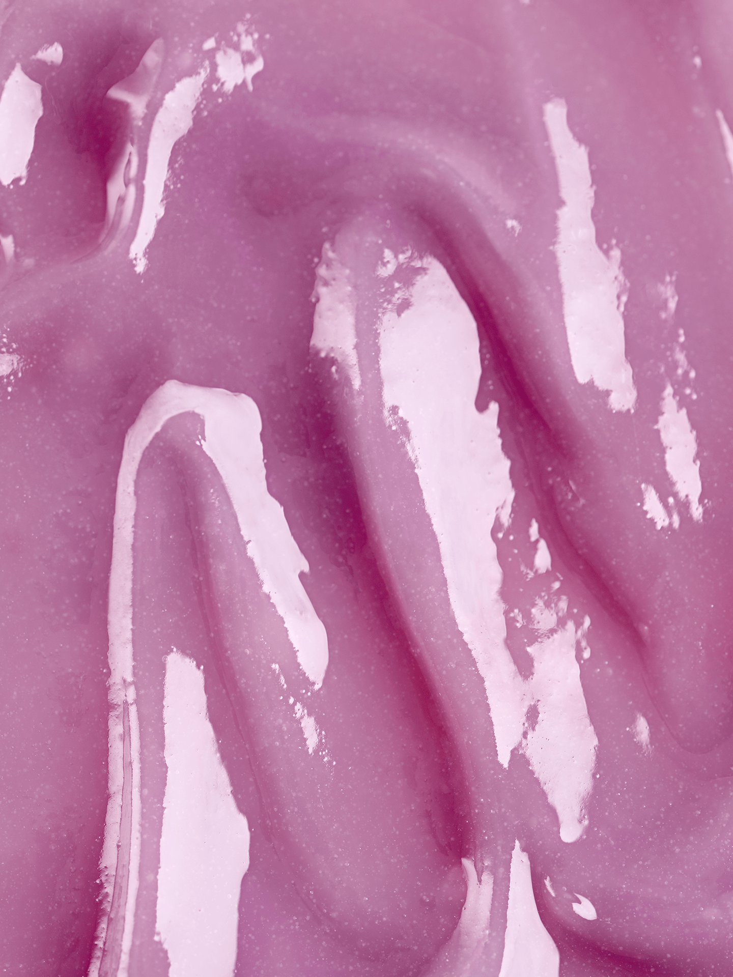 Calming Herbal Repair Serum Concentrate Balm Close Up Purple Texture