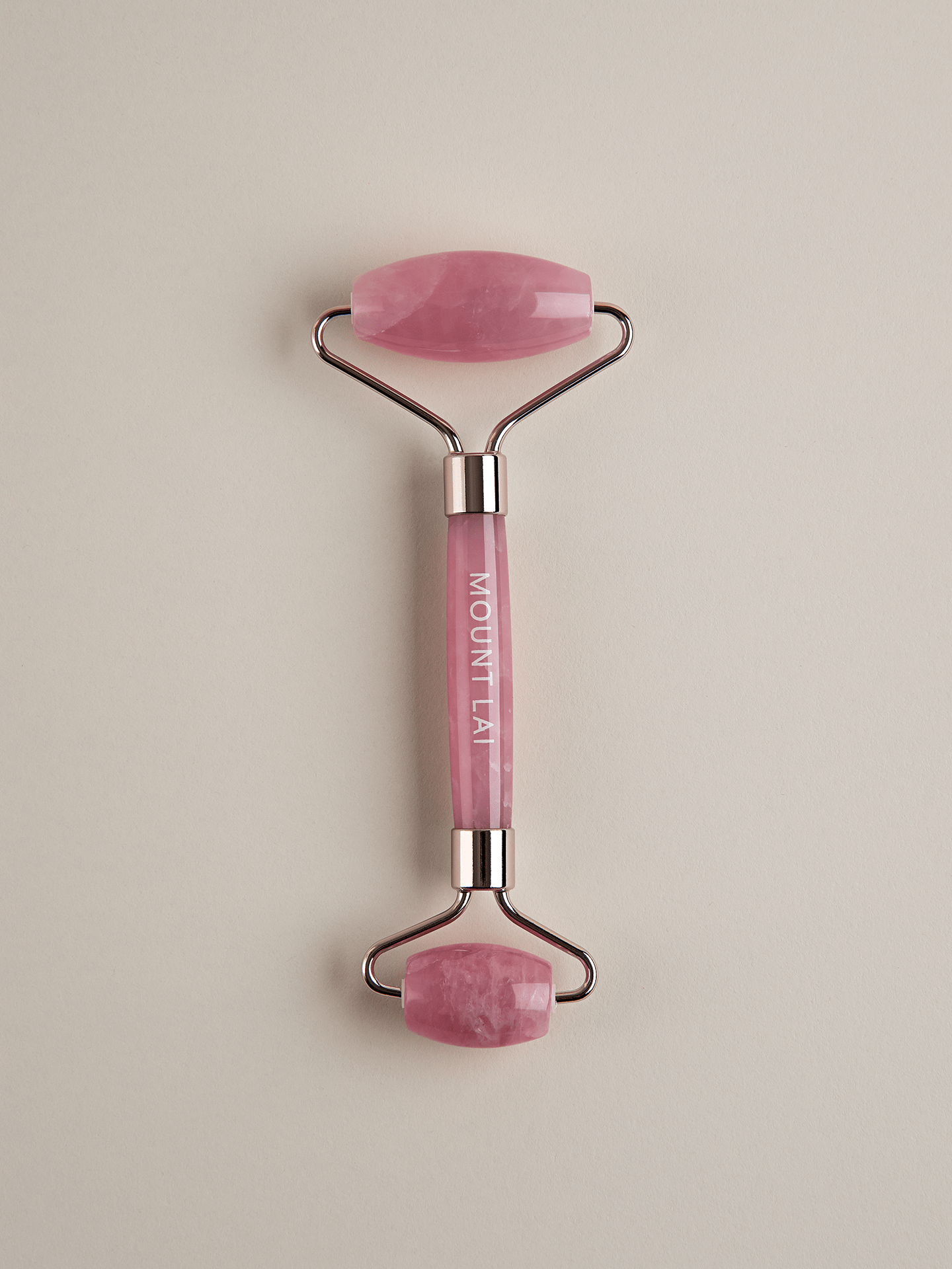 The De-Puffing Rose Quartz Facial Roller Mount Lai The De-Puffing Rose Quartz Facial Roller Mount Lai
