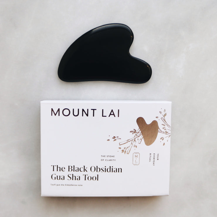 The Mount Lai Gua Sha Facial Lifting Tool. Gua sha is a Traditional Chinese Medicine practice that can lift and contour the face over time. 