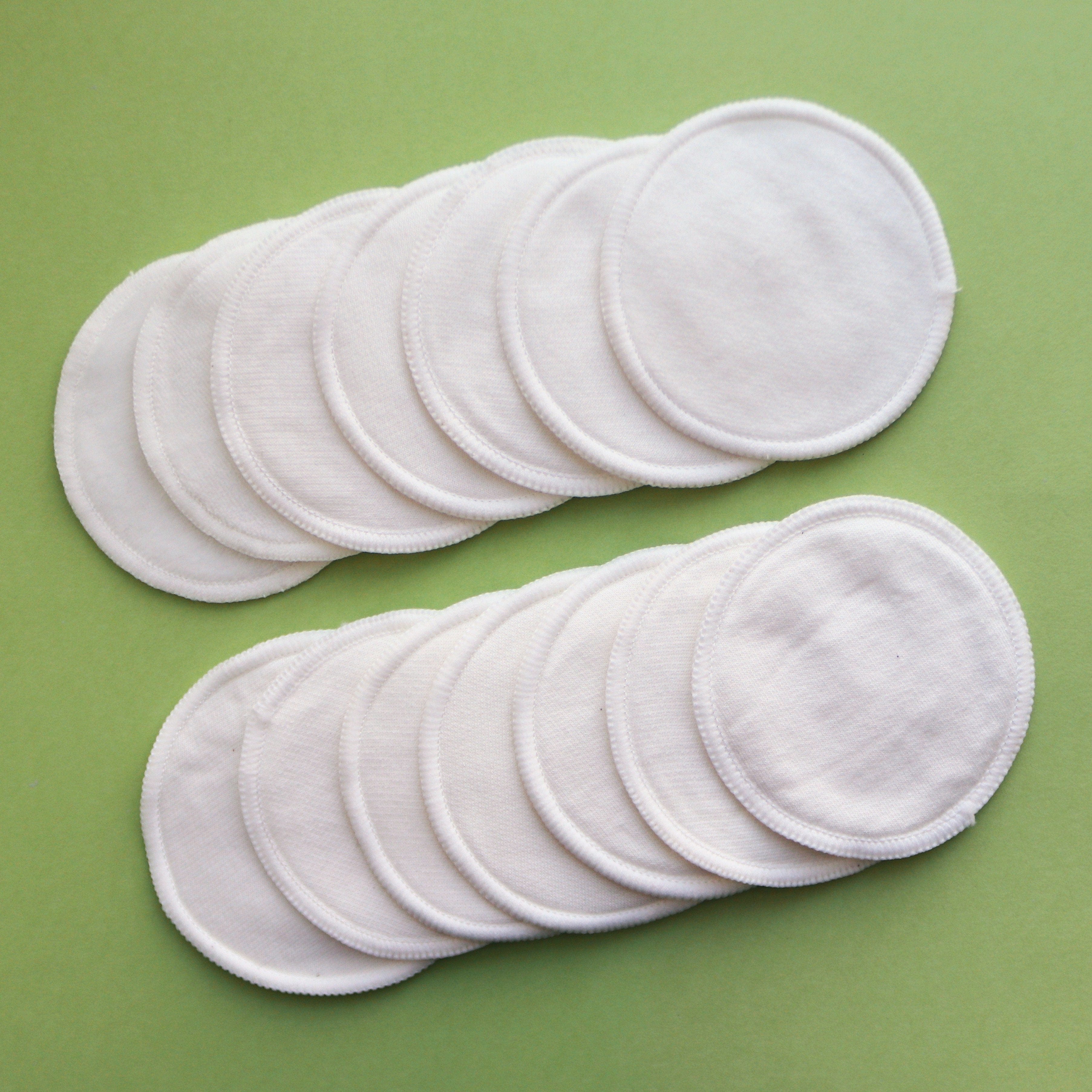 Mei Apothecary Reusable Soft Facial Rounds for Makeup Removal - 14 pk