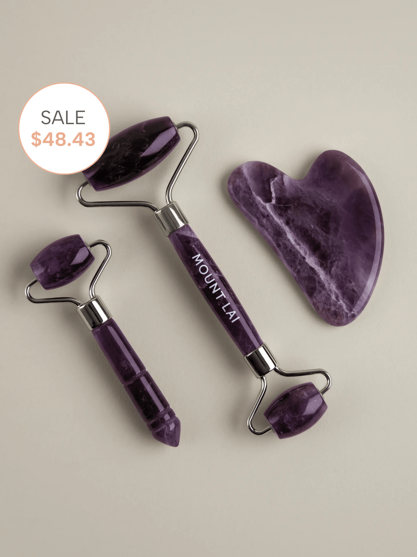 The Amethyst Trio Calming Facial Set