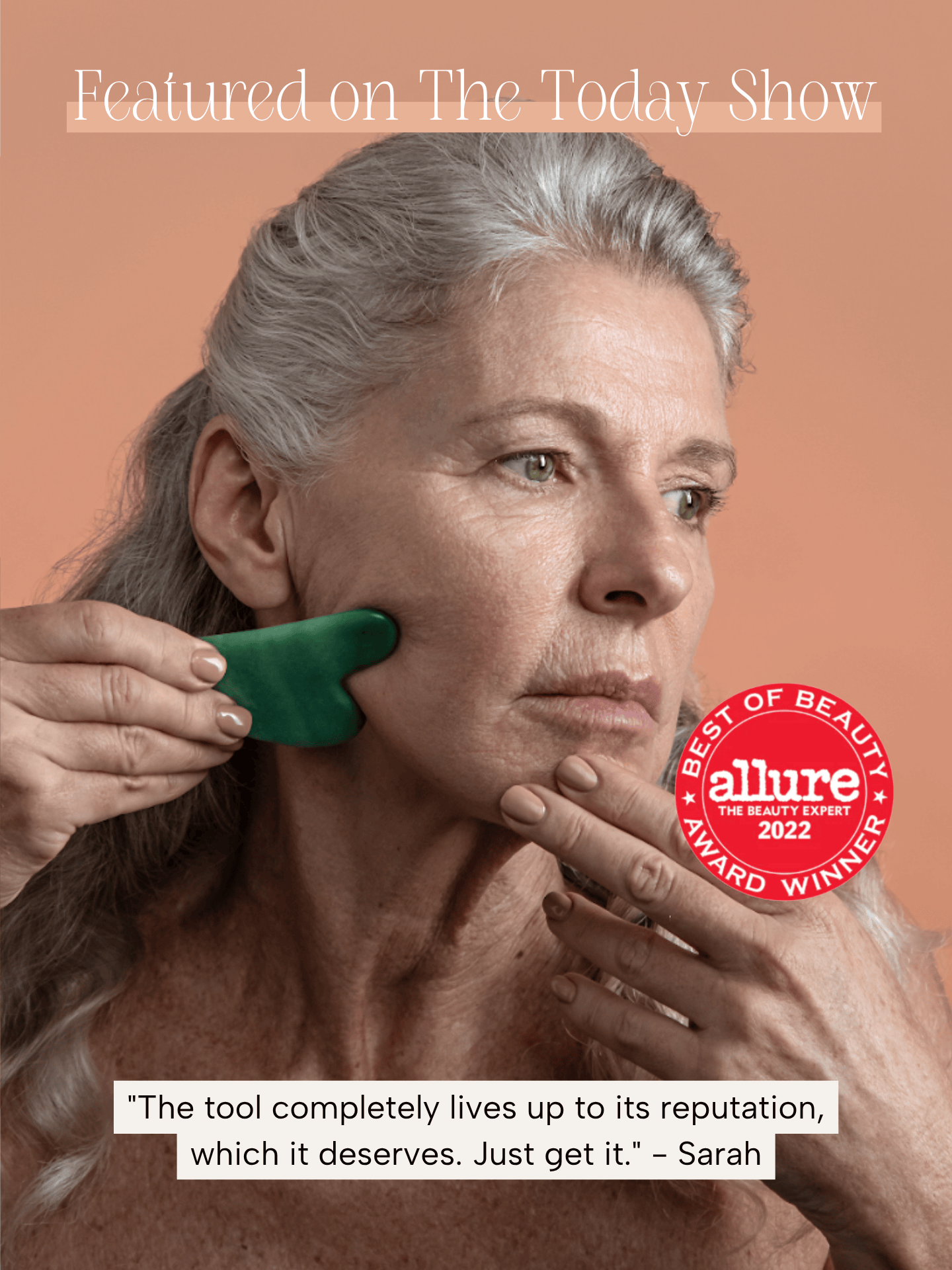 The Jade Gua Sha Facial Lifting Tool