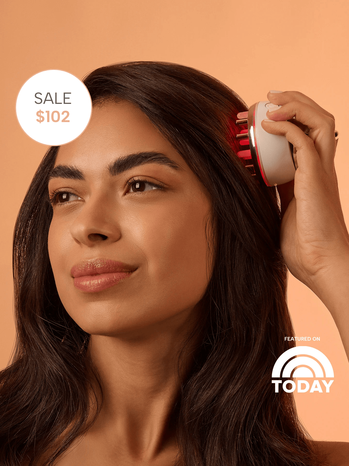 The Vitality Qi LED Advanced Scalp Massager