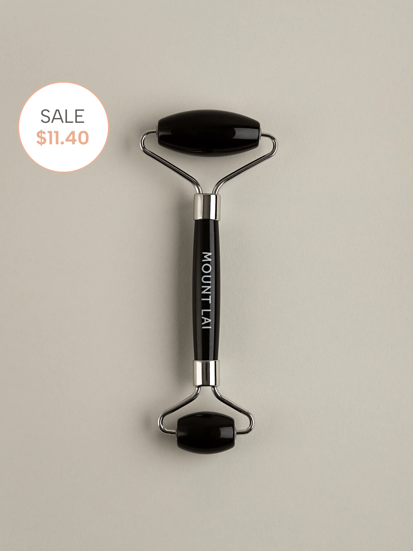 The Warming Black Obsidian Facial Roller