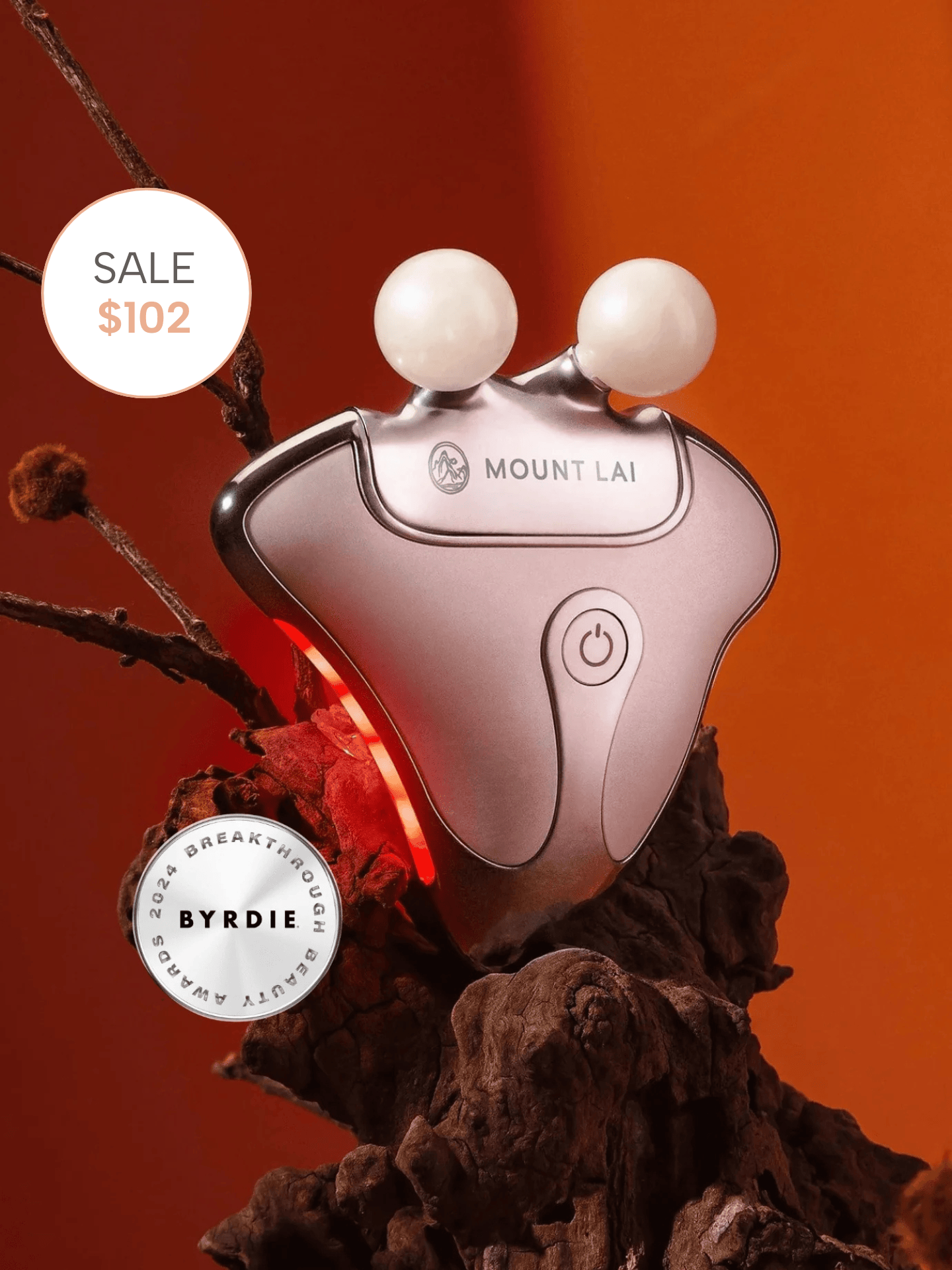 The Vitality Qi LED Gua Sha Device with Protective Pouch