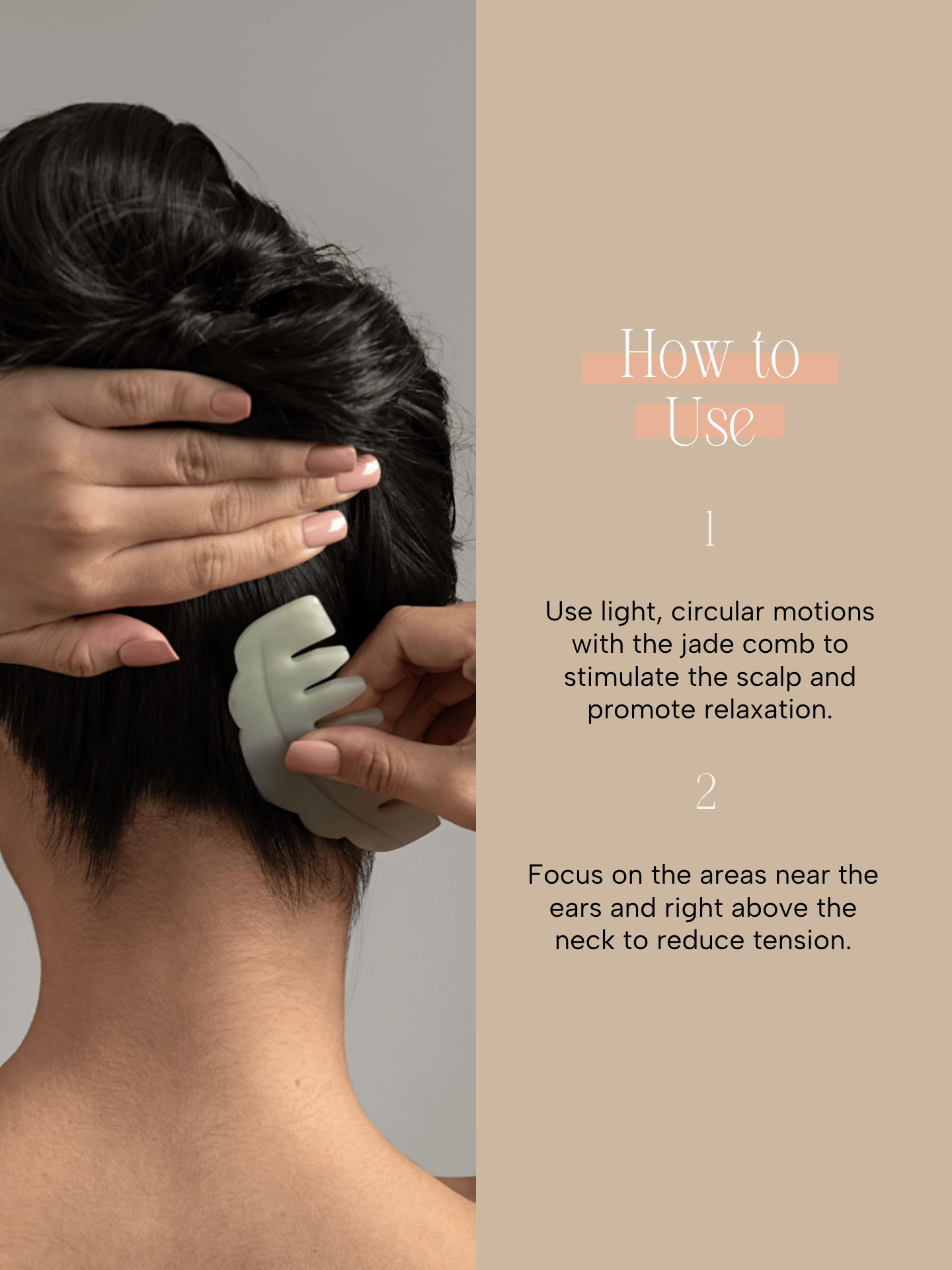 The Jade Massaging Gua Sha Comb