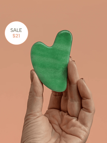 The Jade Gua Sha Facial Lifting Tool