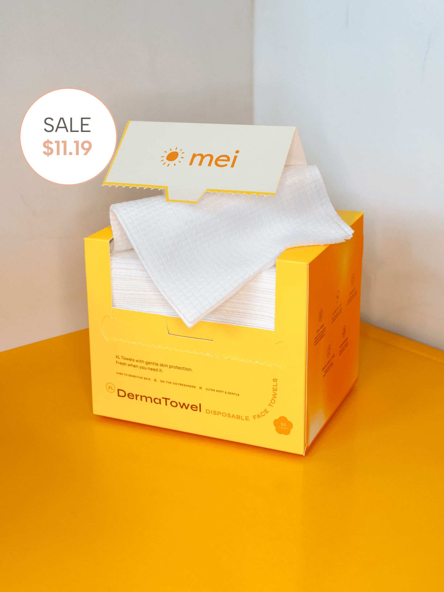 Mei Apothecary Derma Towel Disposable Face Towels