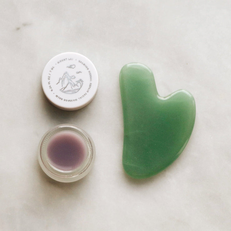 The Revitalizing Jade Gua Sha Essentials Set