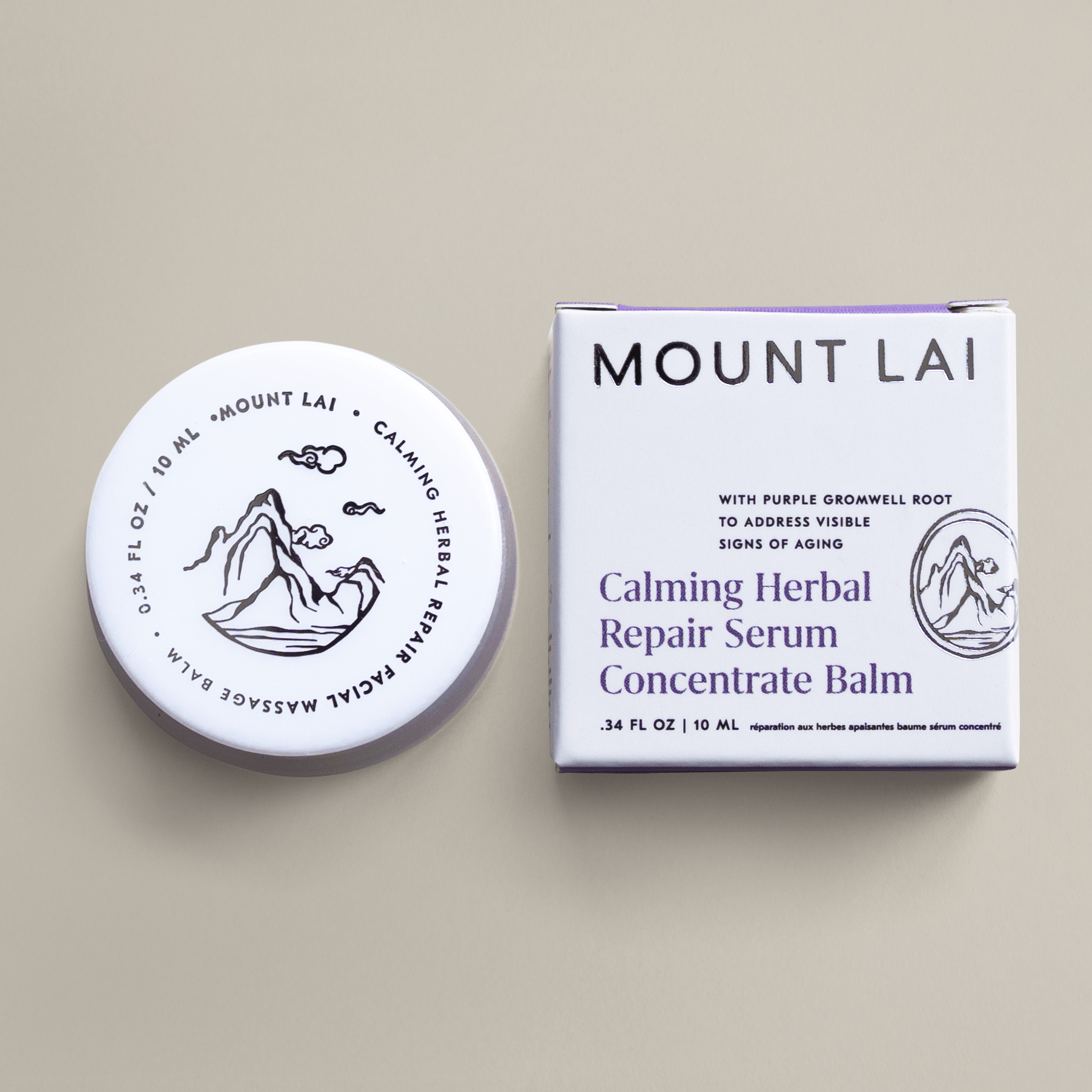 Calming Herbal Repair Facial Massage Balm (10 ml)