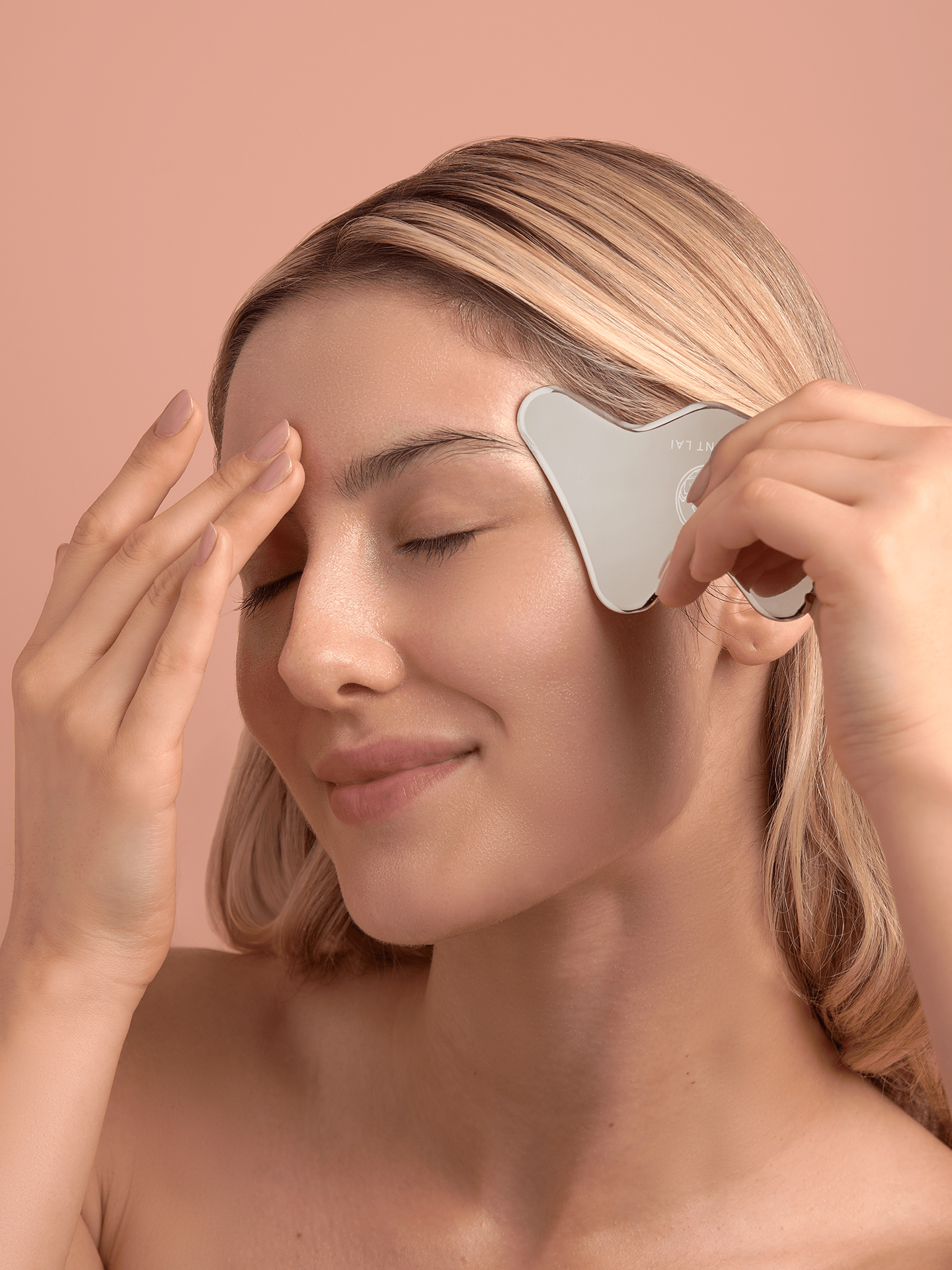 The Vitality Qi Stainless Steel Gua Sha Contour Tool