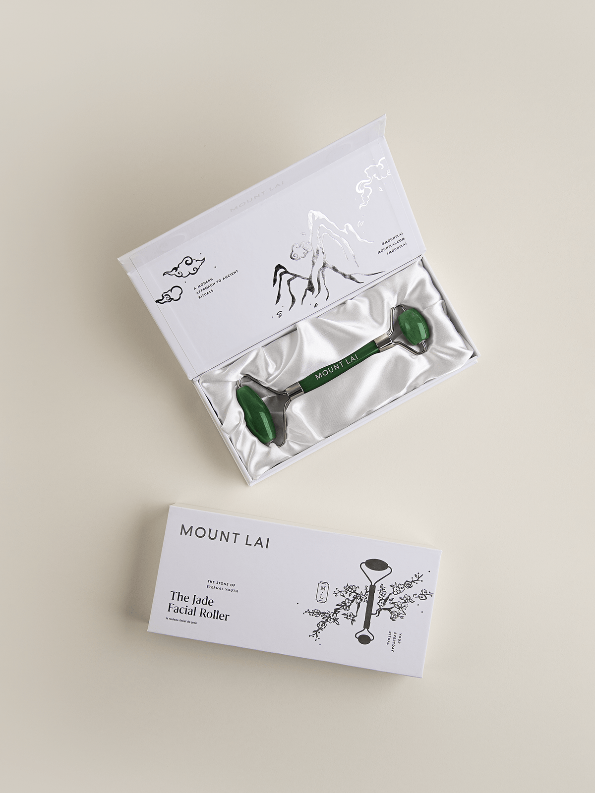 Mount Lai De-Puffing Jade Facial Roller product image