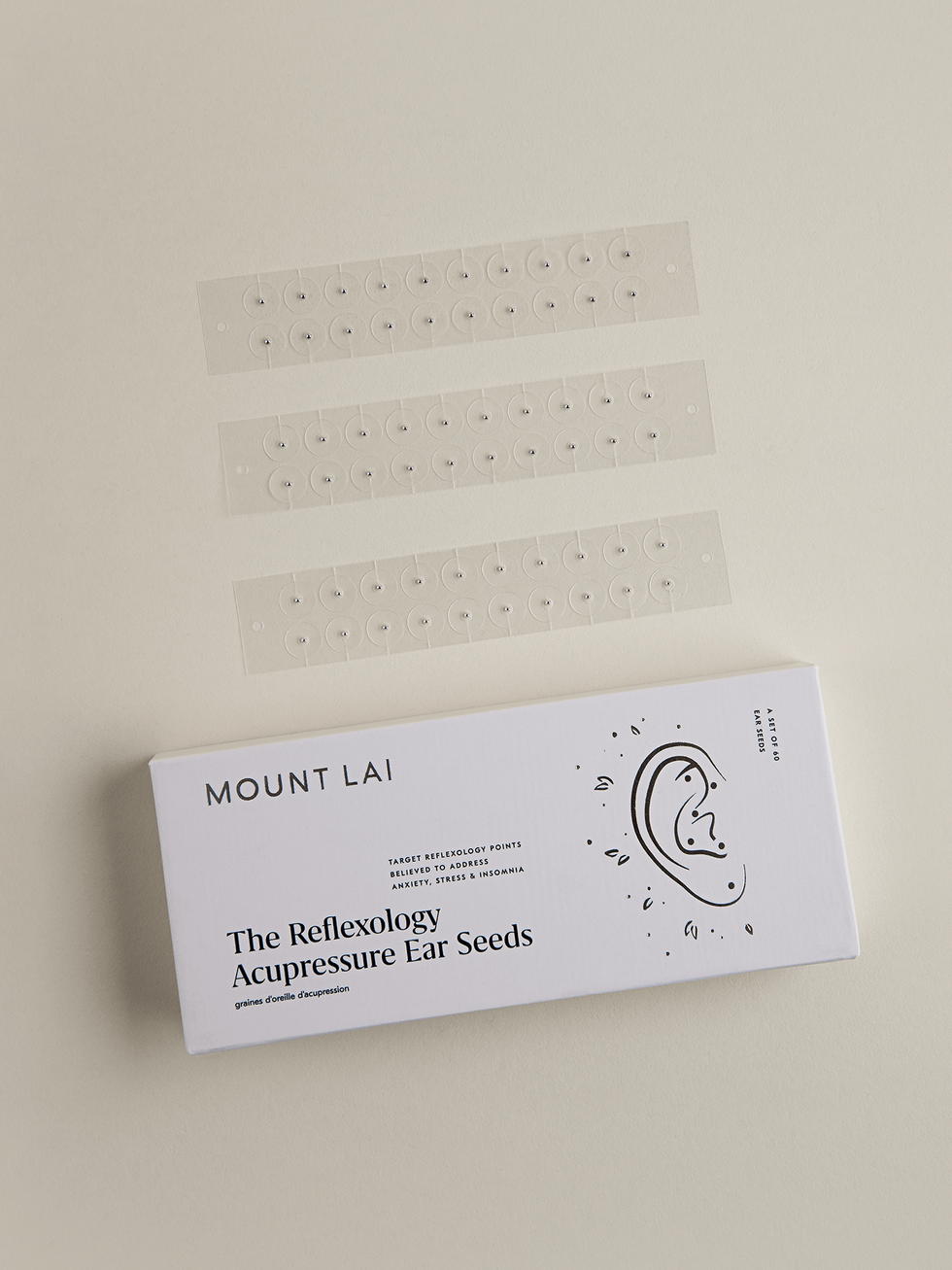 The Stainless Steel Reflexology Acupressure Ear Seeds