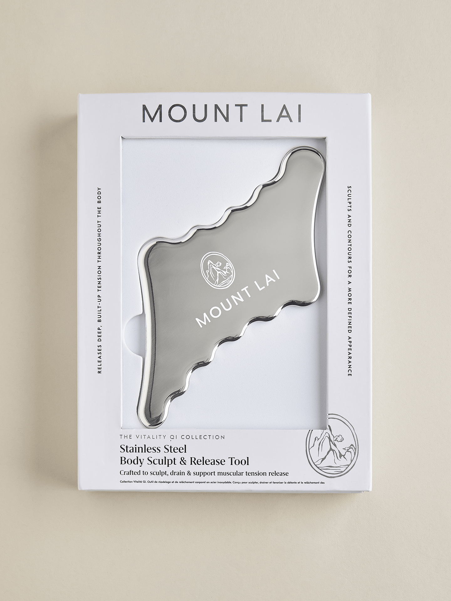 The Vitality Qi Stainless Steel Body Sculpt & Release Tool