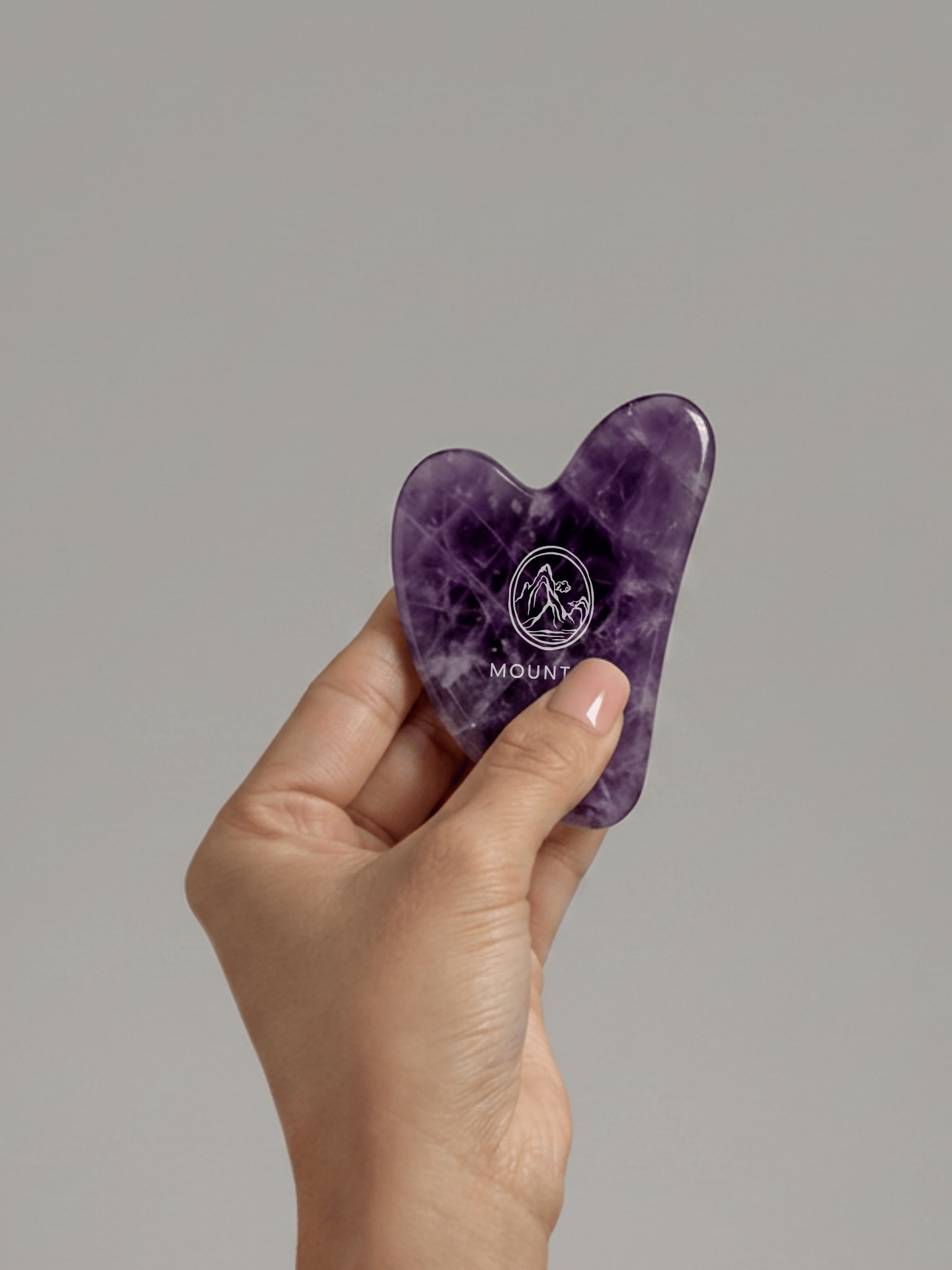 The Amethyst Gua Sha Facial Lifting Tool
