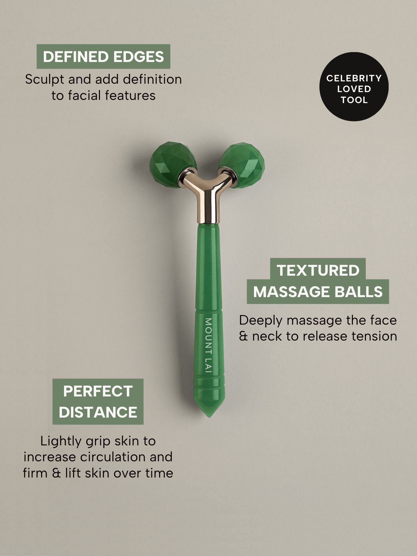 The Jade Tension Melting Massager for Face & Neck