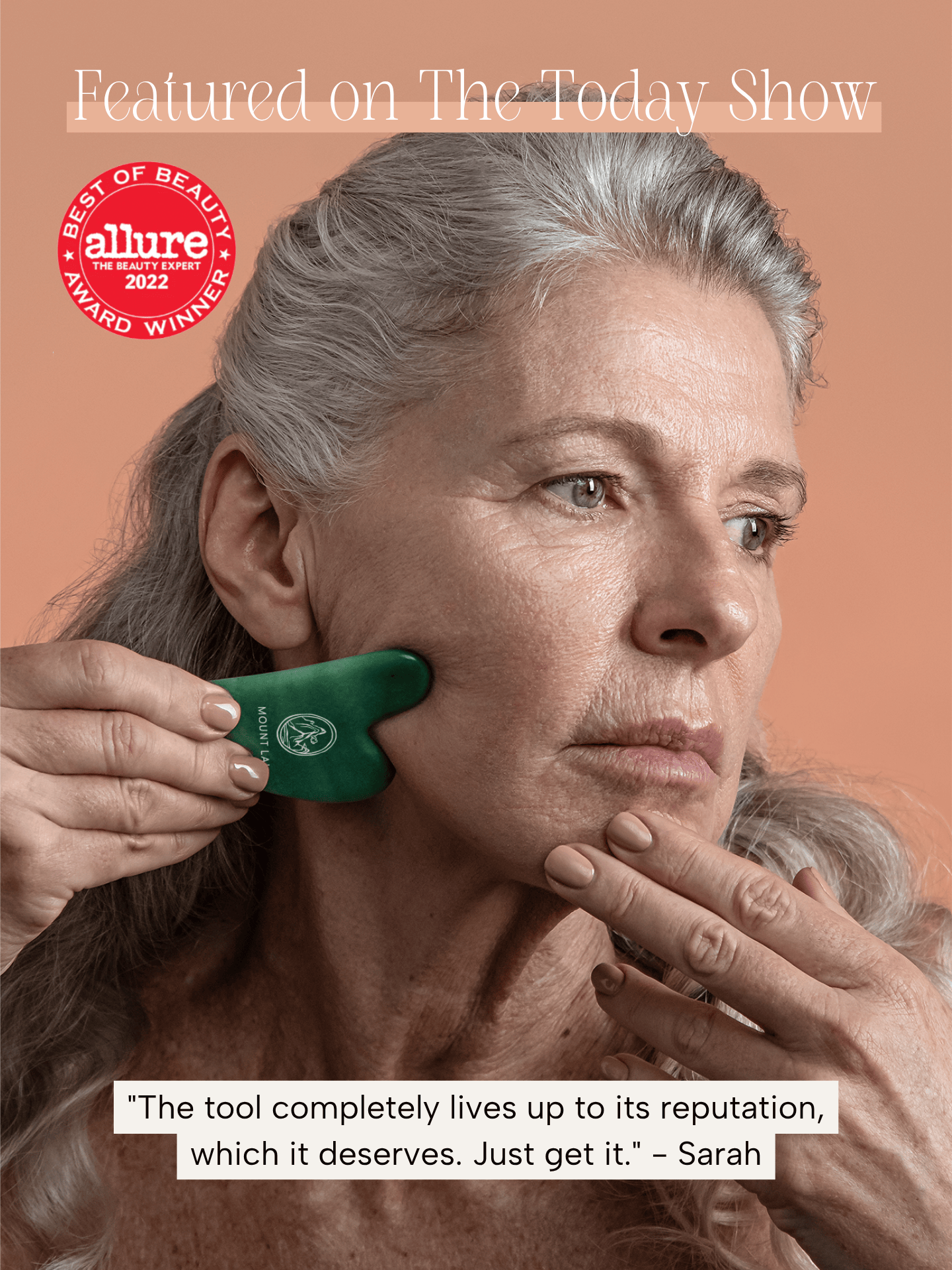 The Jade Gua Sha Facial Lifting Tool