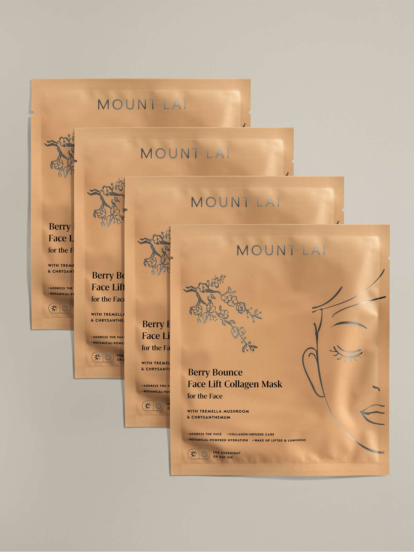 Berry Bounce Overnight Face Lift Collagen Mask for Face