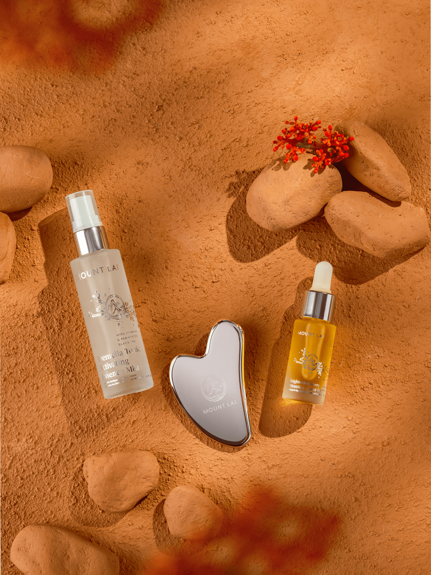 The Brightening Stainless Steel Gua Sha Essentials Set