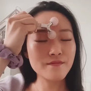 The Rose Quartz Tension Melting Massager for Face & Neck