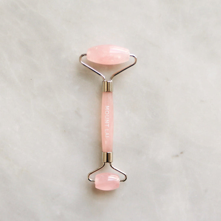 The De-Puffing Rose Quartz Facial Roller