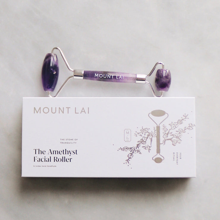 The De-Puffing Amethyst Facial Roller