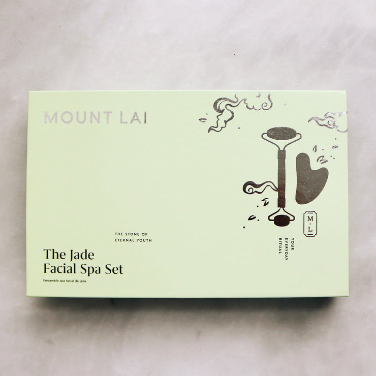 The Jade Facial Spa Set from Mount Lai is the perfect gift for yourself or loved ones.