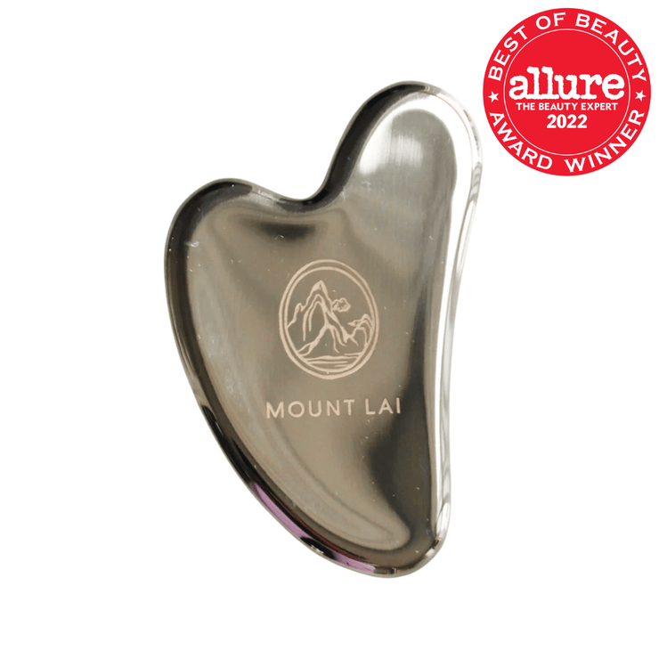 The Mount Lai Gua Sha Ritual Bundle in Stainless Steel