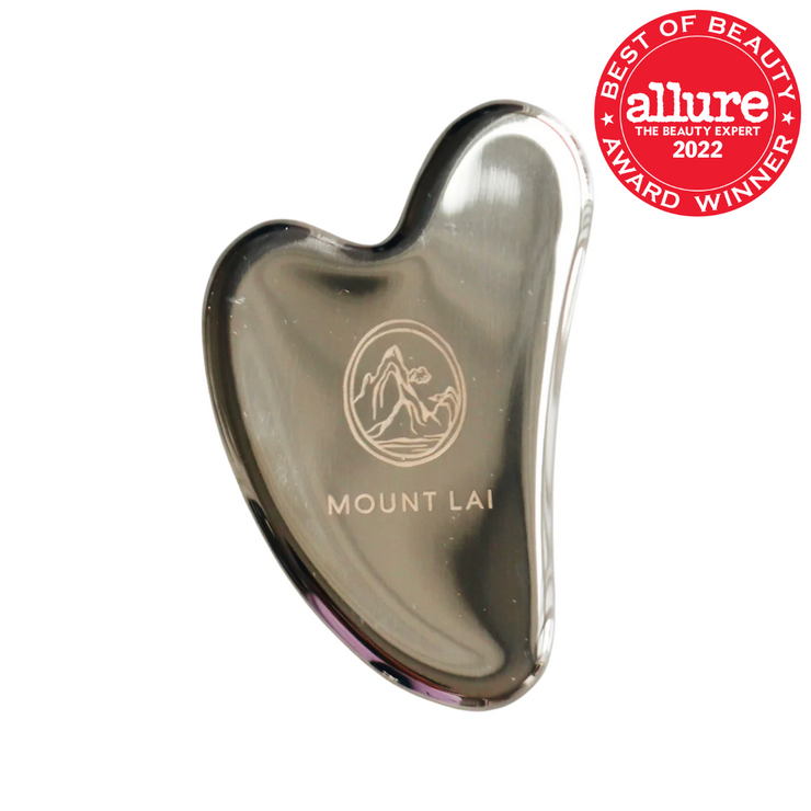 The Mount Lai Gua Sha Ritual Bundle in Stainless Steel