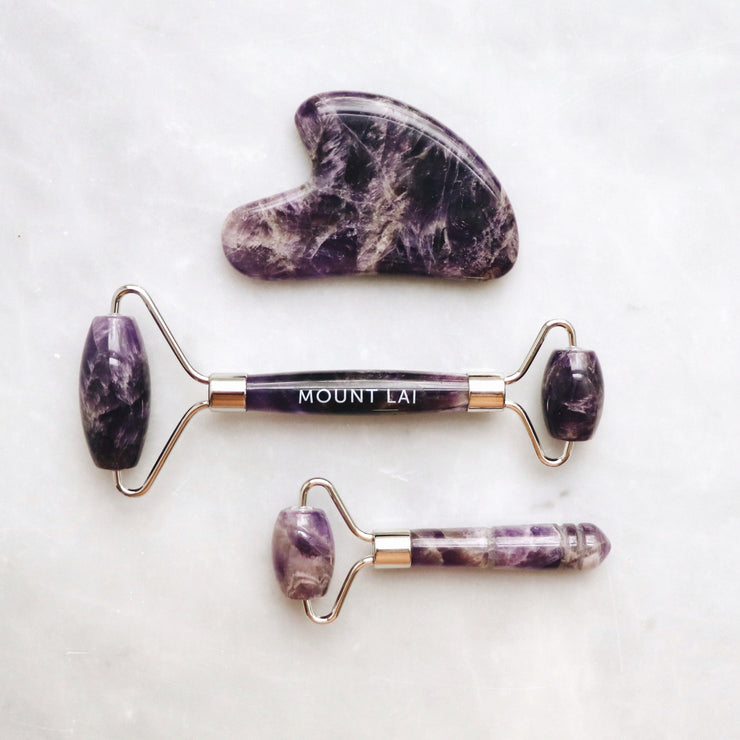 The Amethyst Trio Calming Facial Set